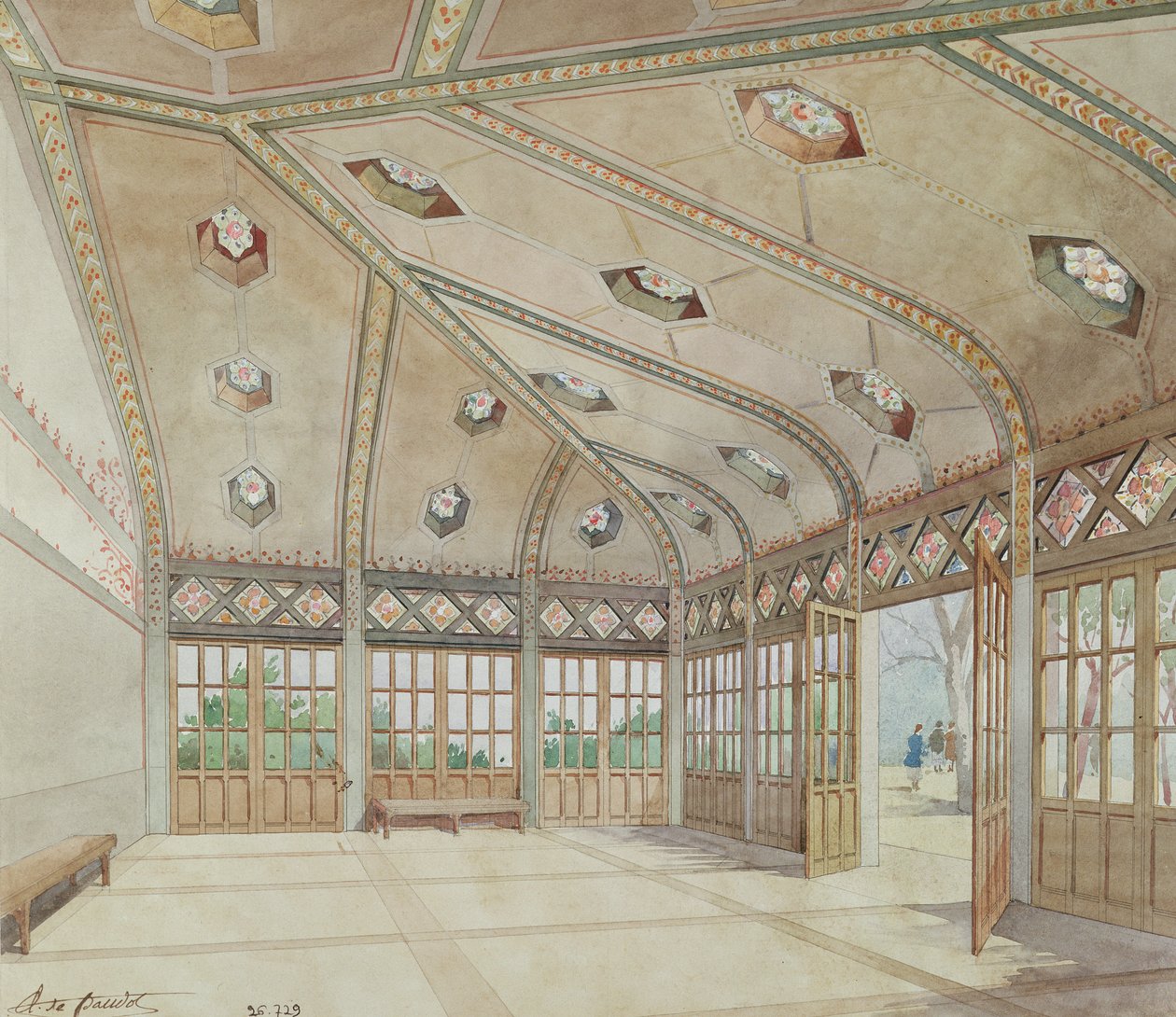 Lycée Victor Hugo, París, 1894 de Anatole de Baudot