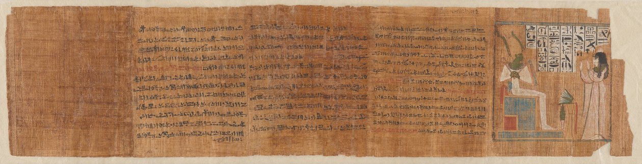 Papiro funerario de Tayuhenutmut de Ancient Egyptian