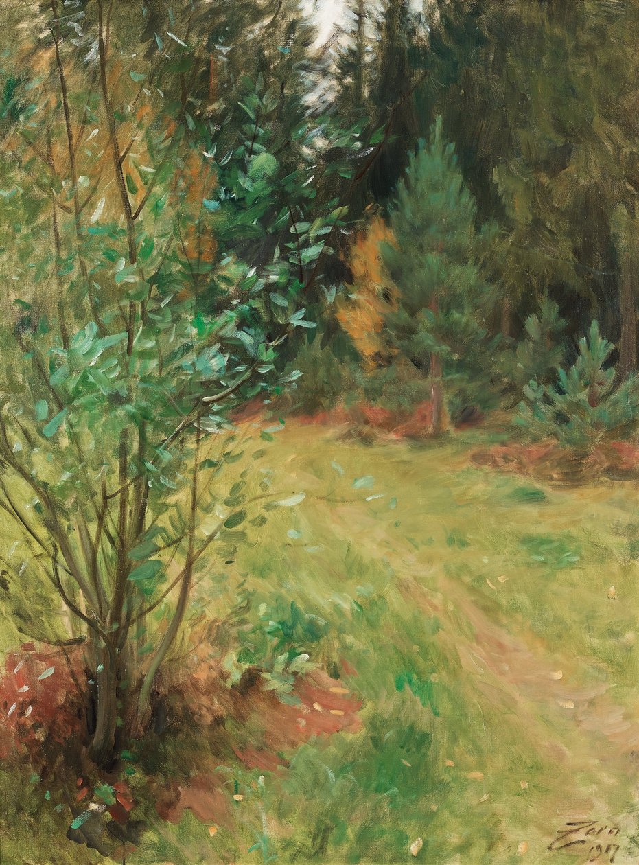 Paisaje de Gopsmor de Anders Leonard Zorn