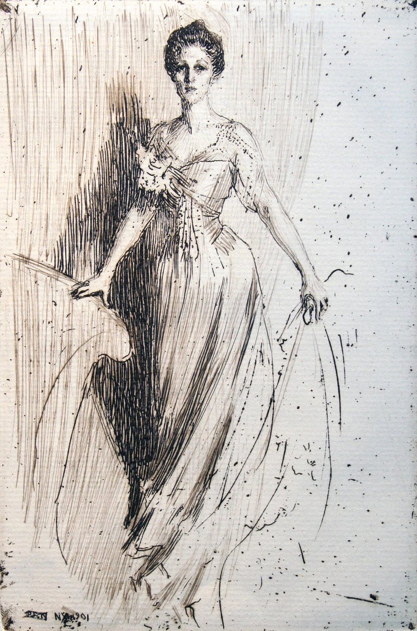 Señorita Lurman de Anders Leonard Zorn