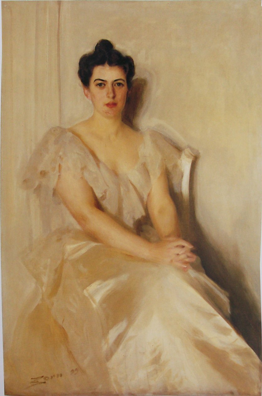 Sra. Frances Cleveland de Anders Leonard Zorn