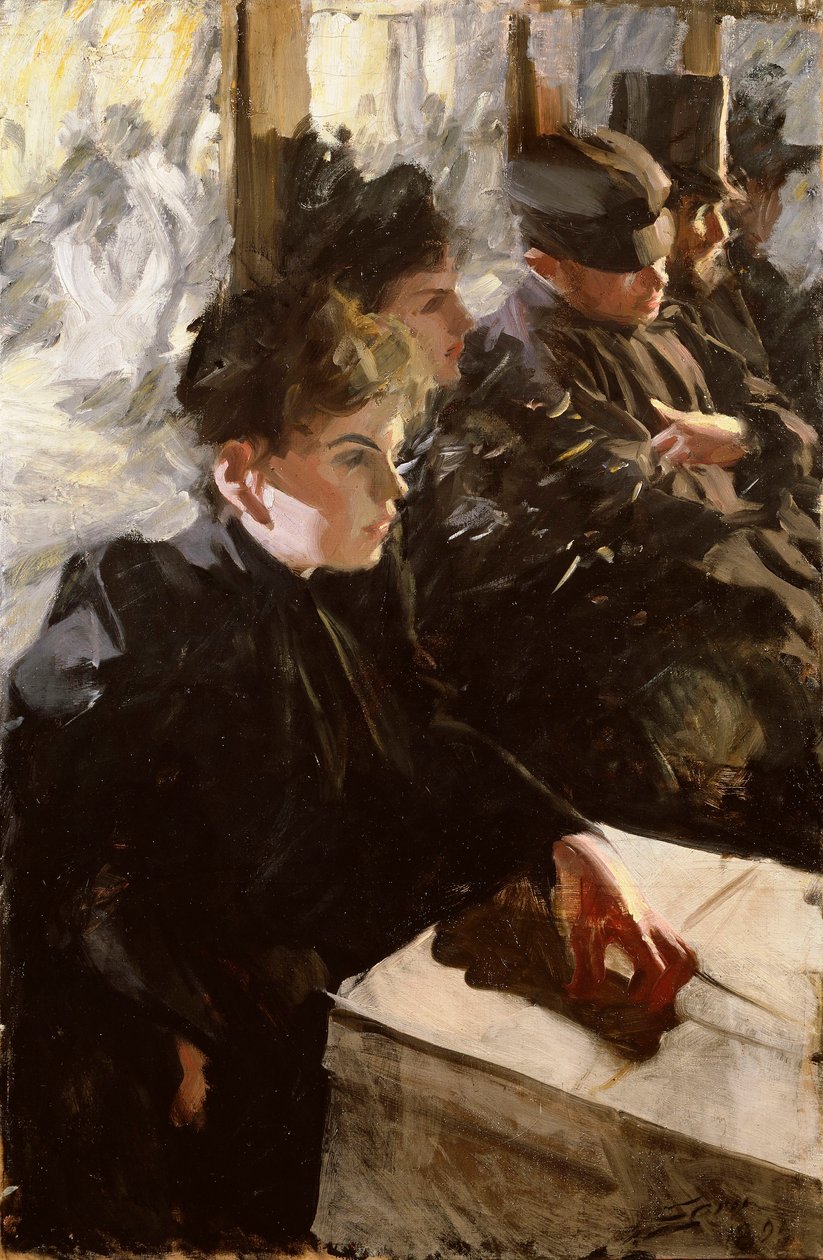 Omnibus I, 1895 de Anders Leonard Zorn