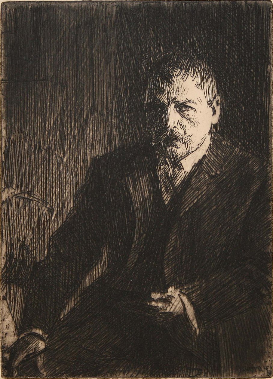 Autorretrato de Anders Leonard Zorn
