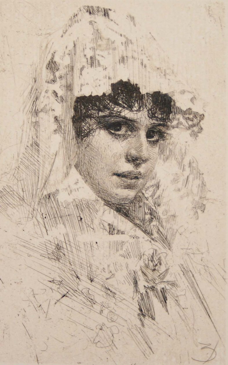 Mujer española de Anders Leonard Zorn