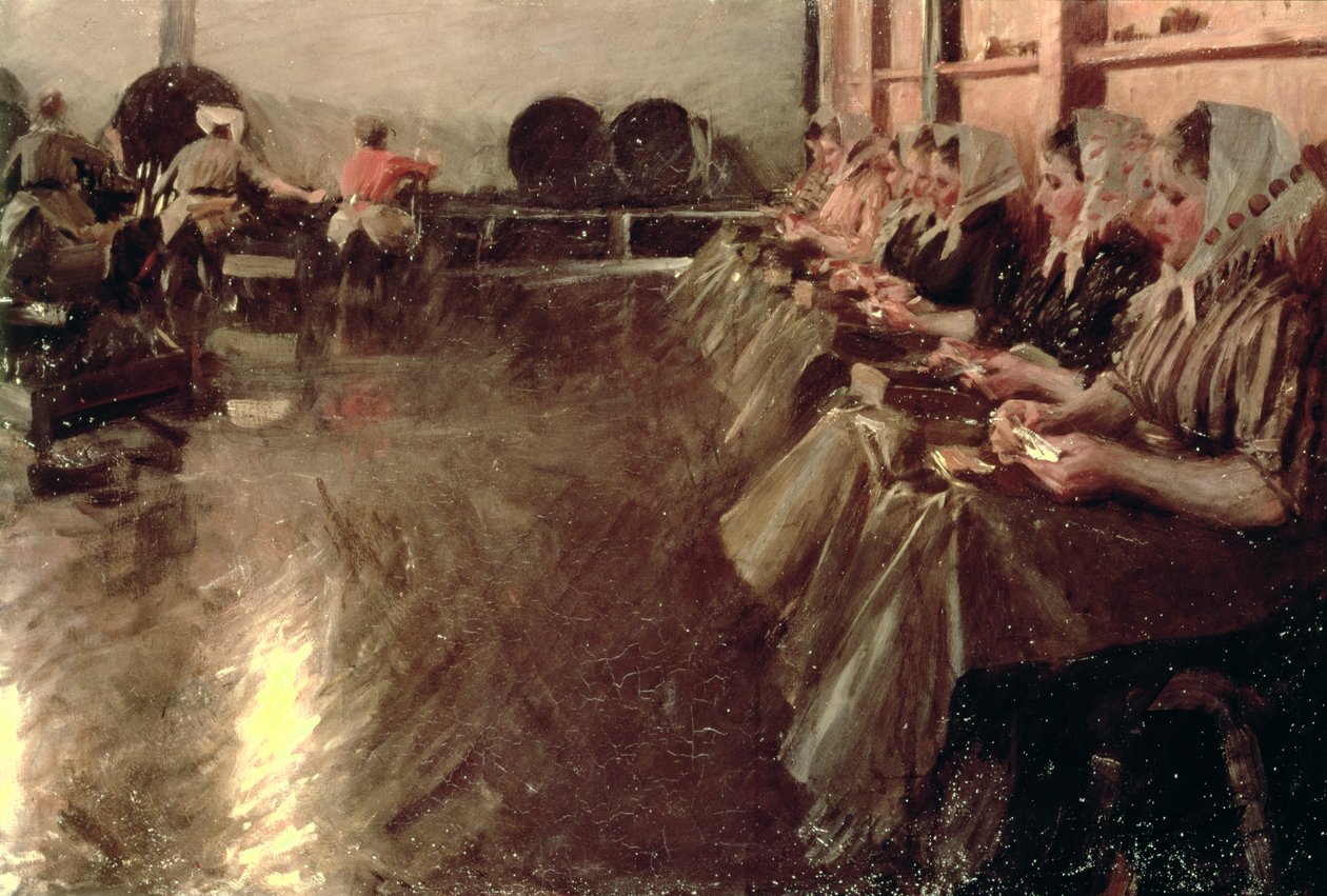 La gran cervecería, 1890 de Anders Leonard Zorn