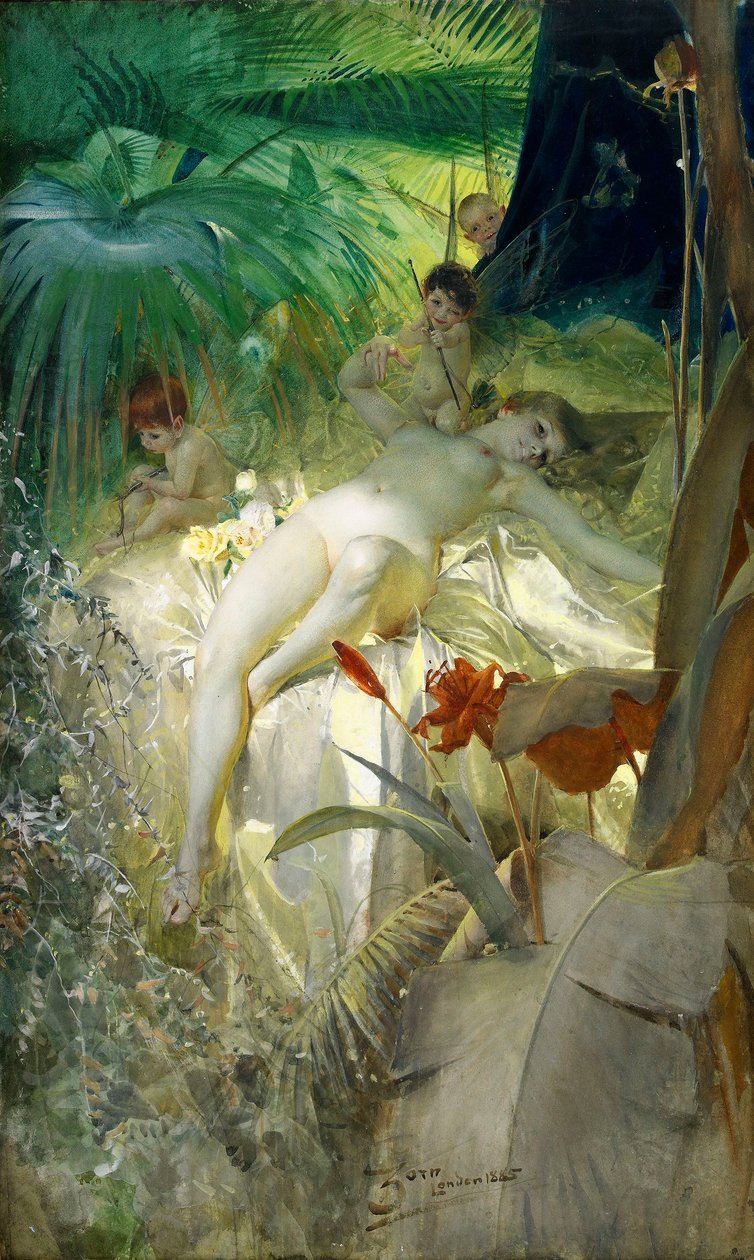 La ninfa del amor de Anders Leonard Zorn