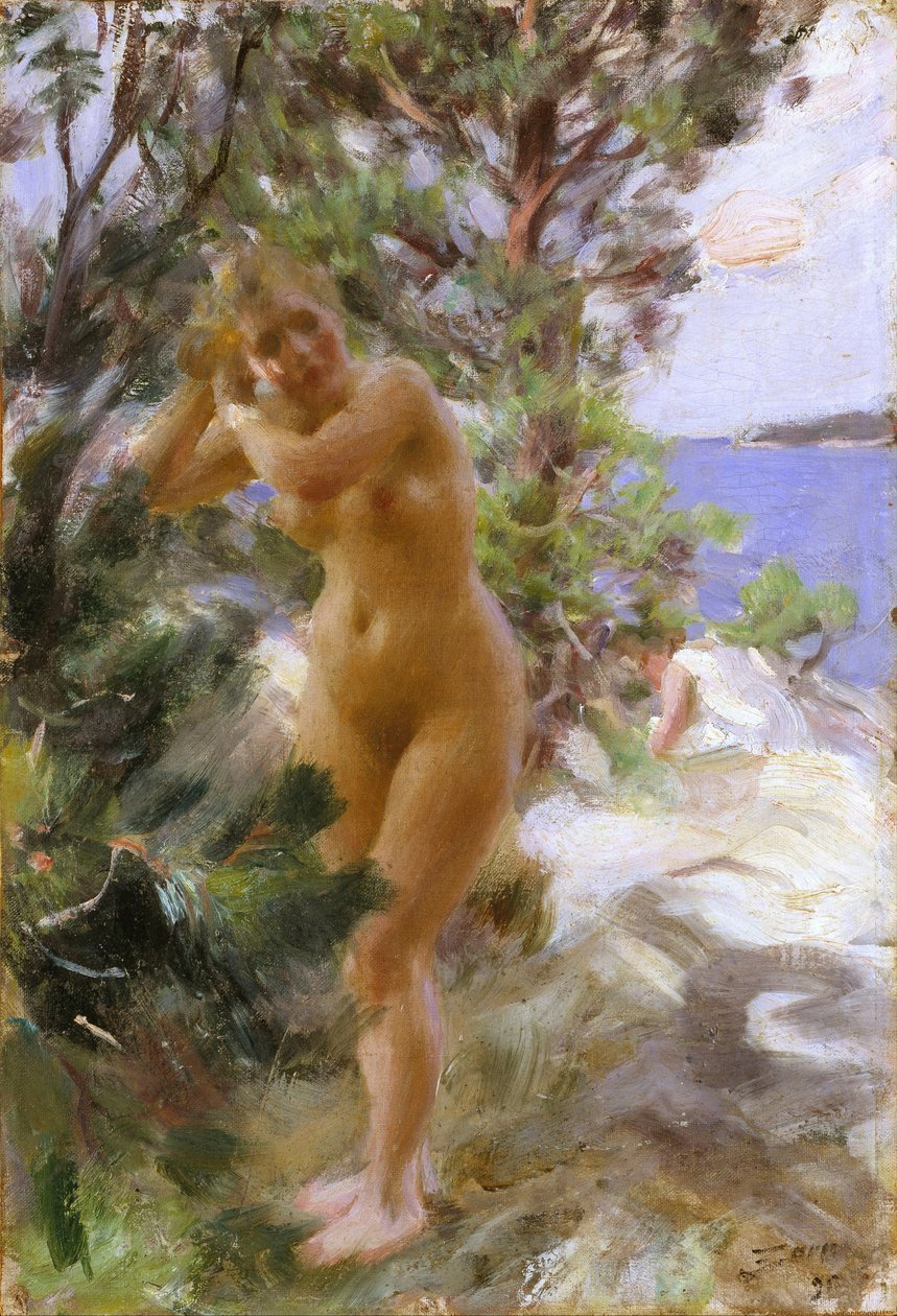 Después del baño de Anders Leonard Zorn