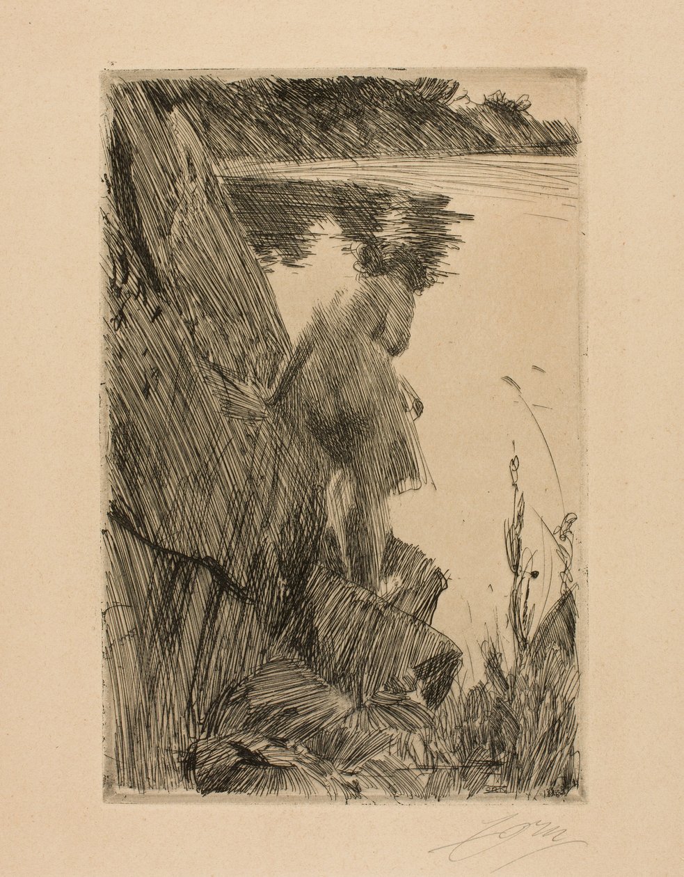Bañista de Anders Leonard Zorn