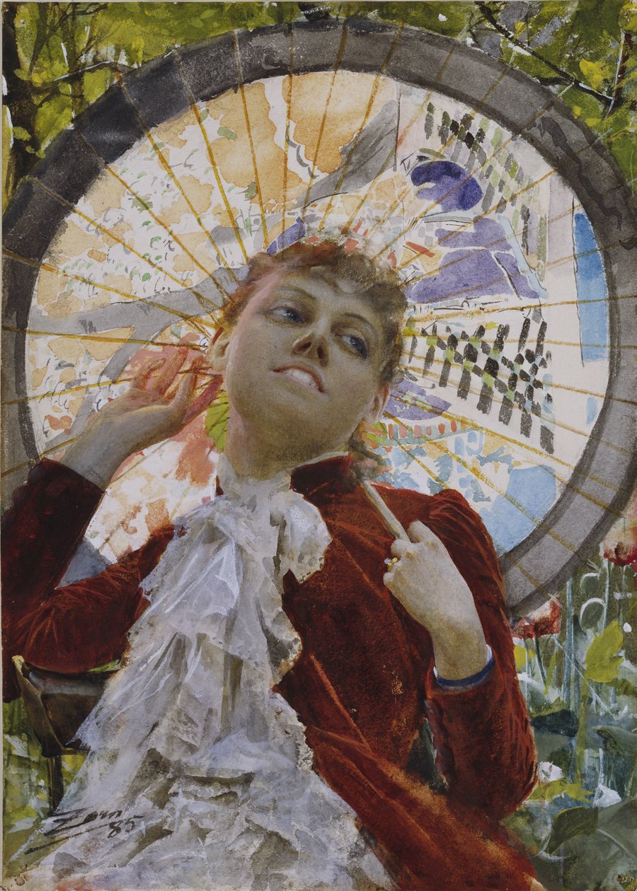 Castillos en el aire, 1885 de Anders Leonard Zorn