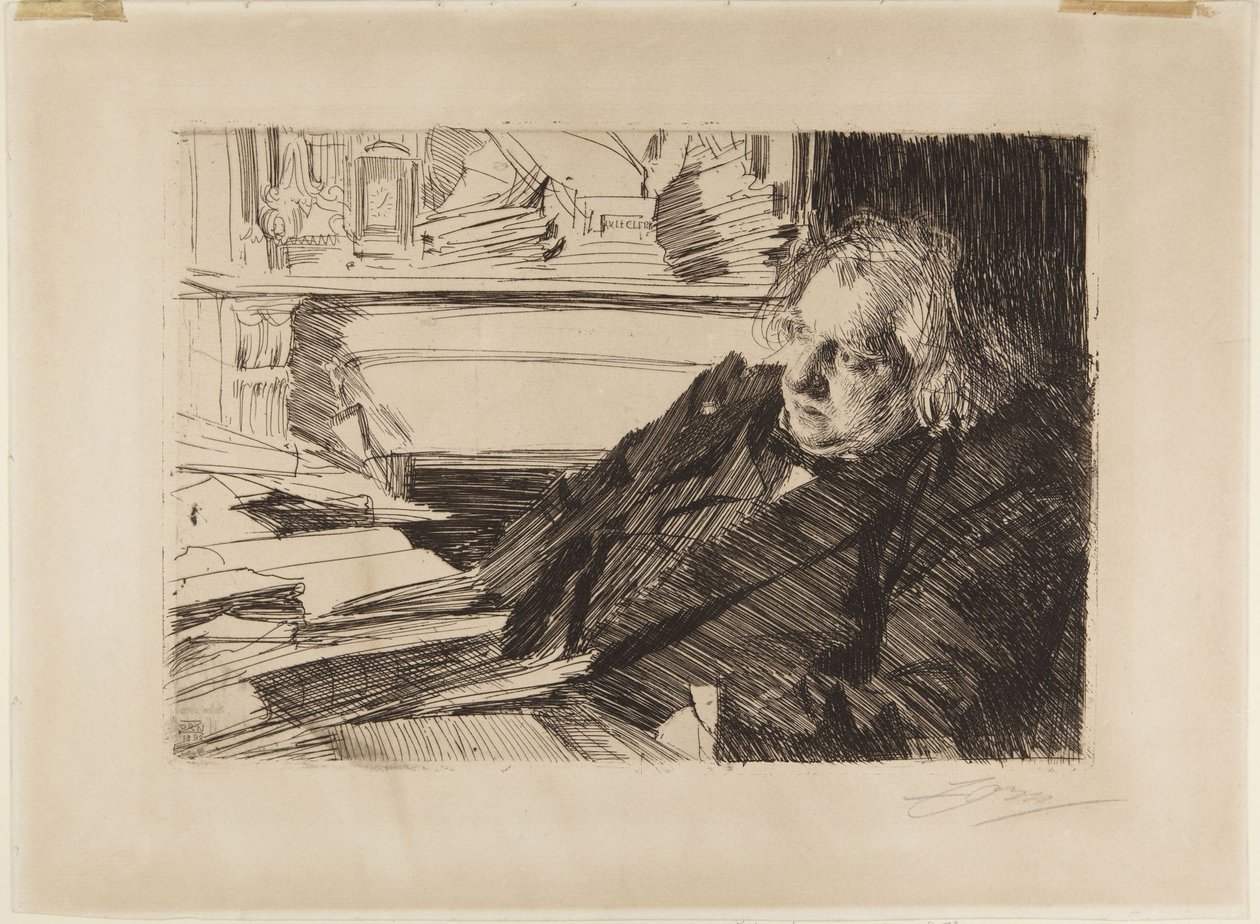 Ernest Renan de Anders Leonard Zorn