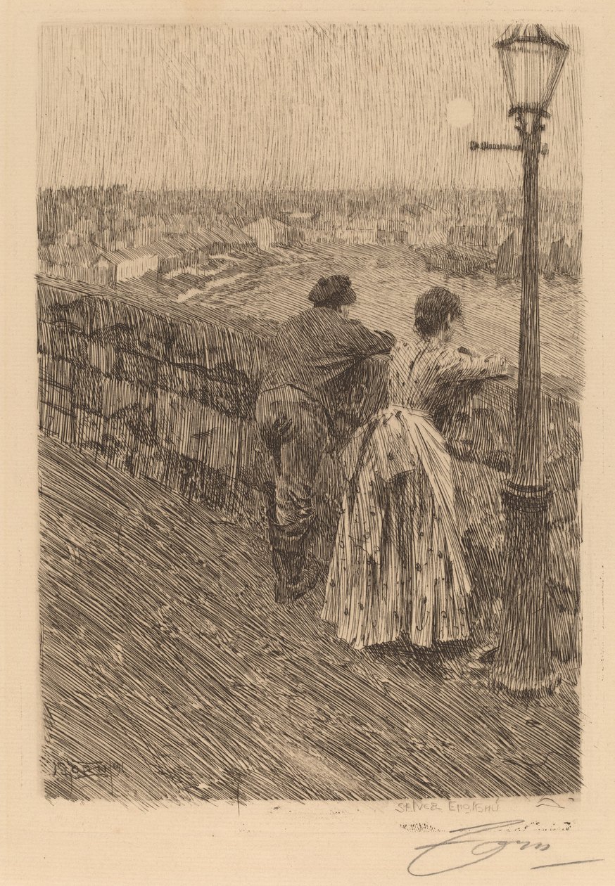 Pescador en Saint Ives, 1891 de Anders Leonard Zorn