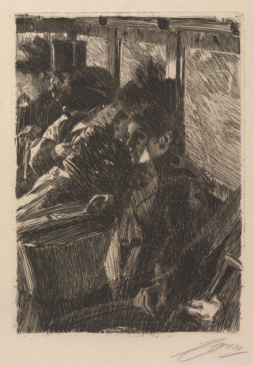 Ómnibus, 1892 de Anders Leonard Zorn