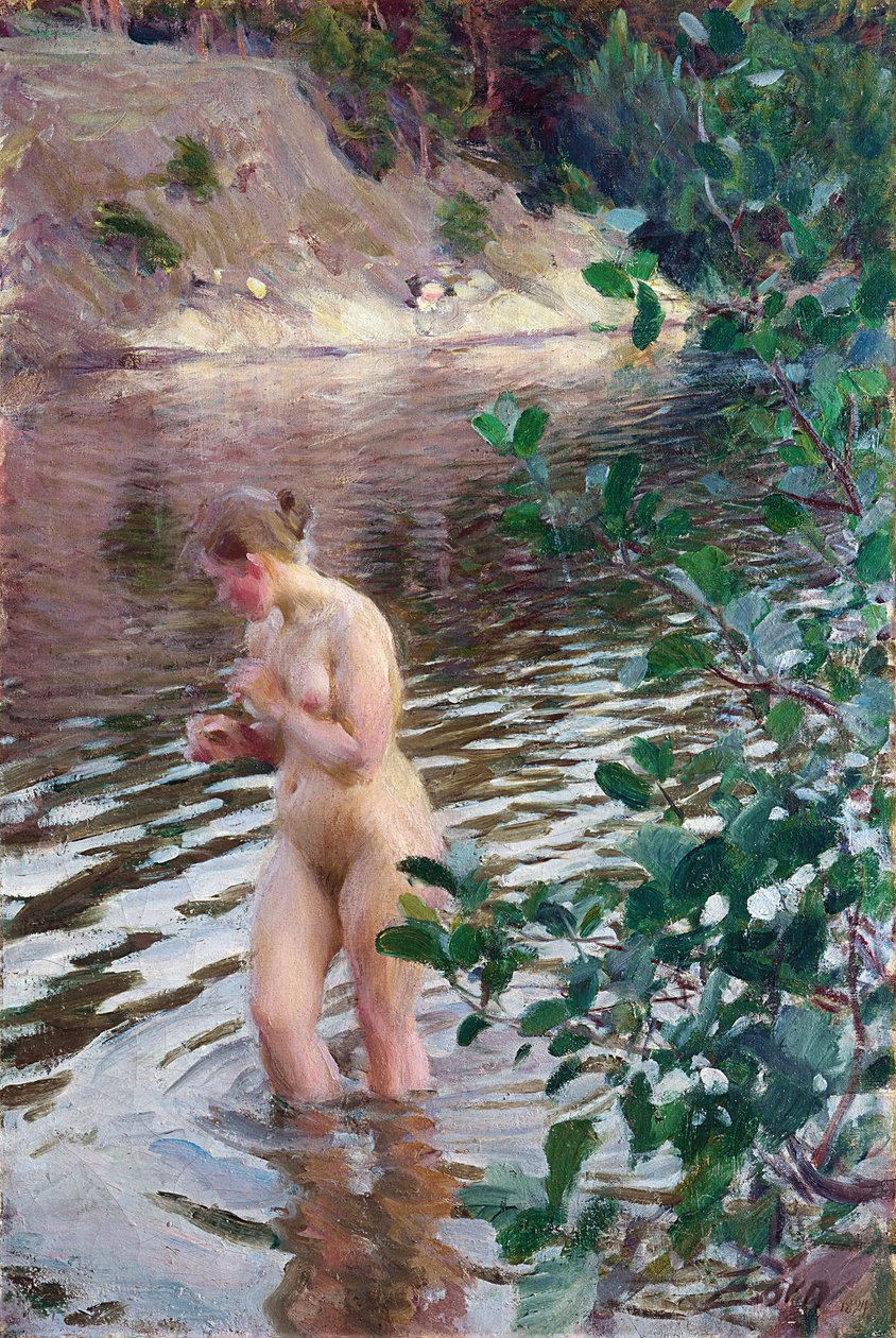 El arroyo frío de Anders Leonard Zorn