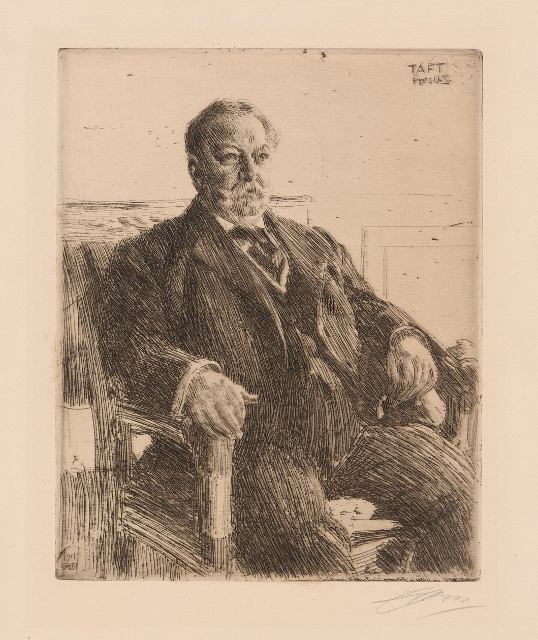William Howard Taft de Anders Leonard Zorn