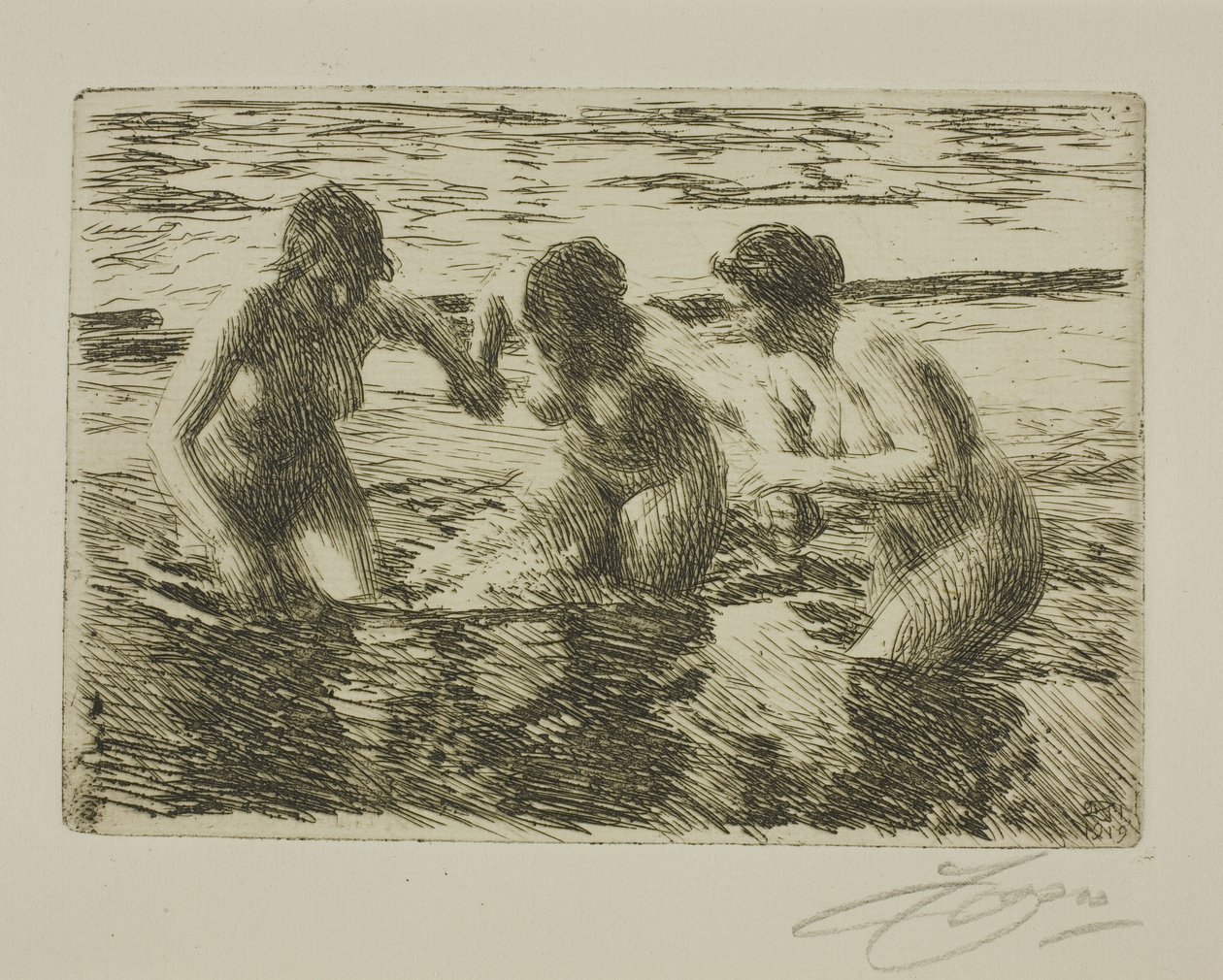 Contra la corriente de Anders Leonard Zorn