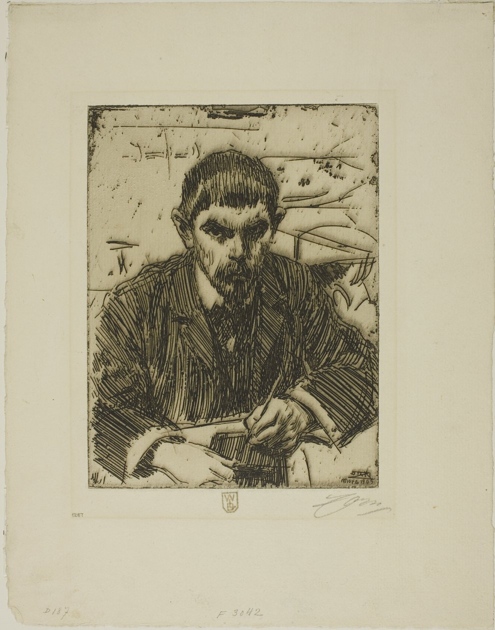 Albert Engström de Anders Leonard Zorn
