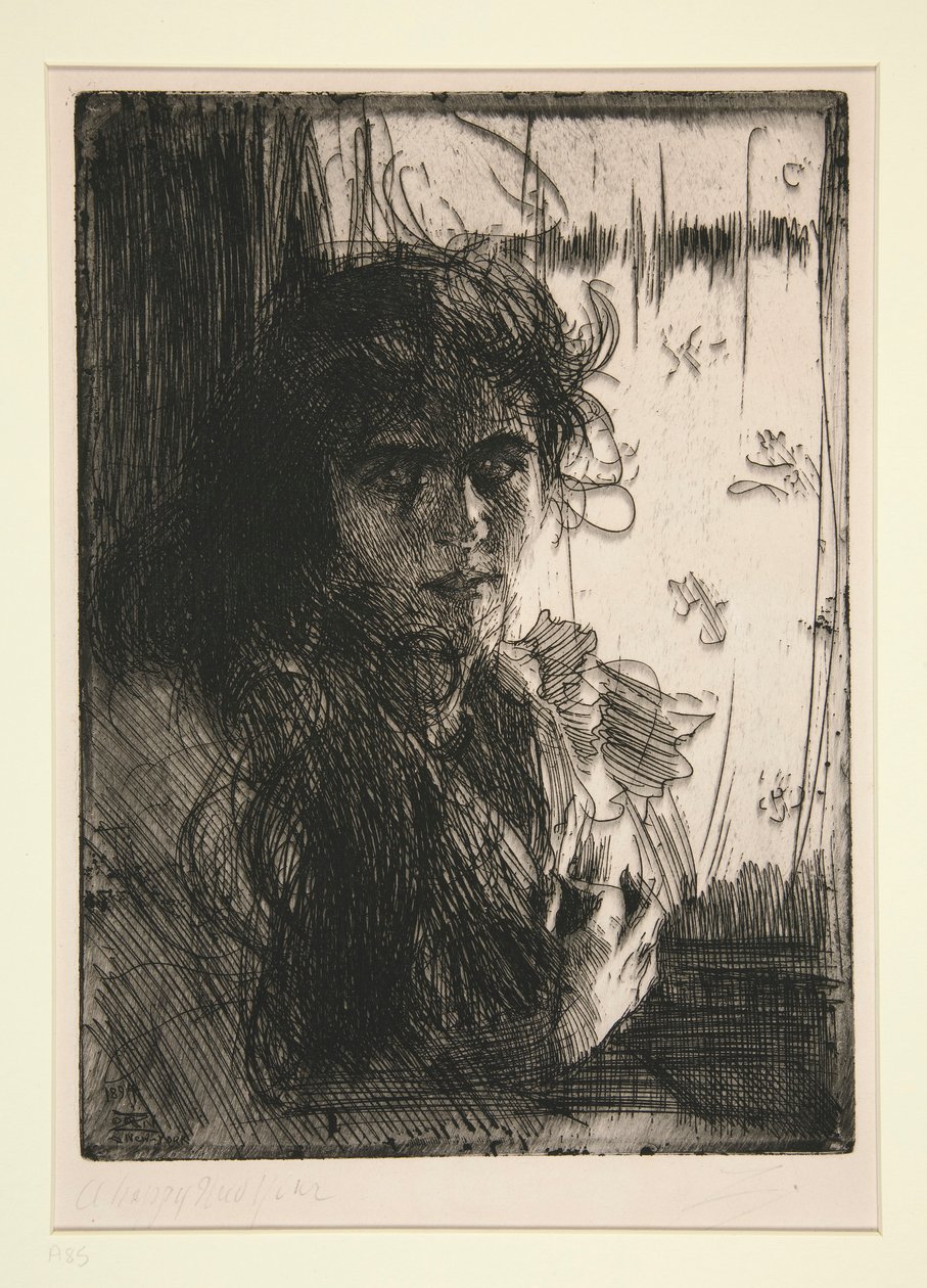 Una chica irlandesa o Annie de Anders Leonard Zorn