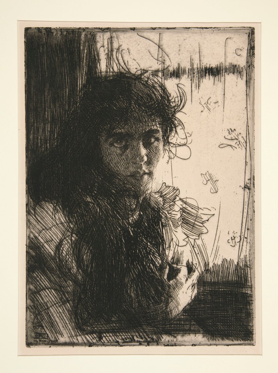 Una chica irlandesa o Annie de Anders Leonard Zorn