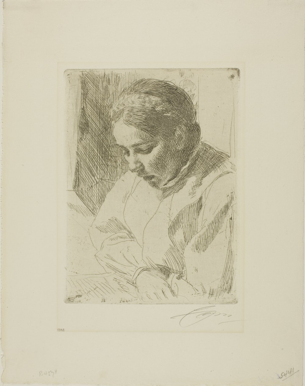En oración de Anders Leonard Zorn