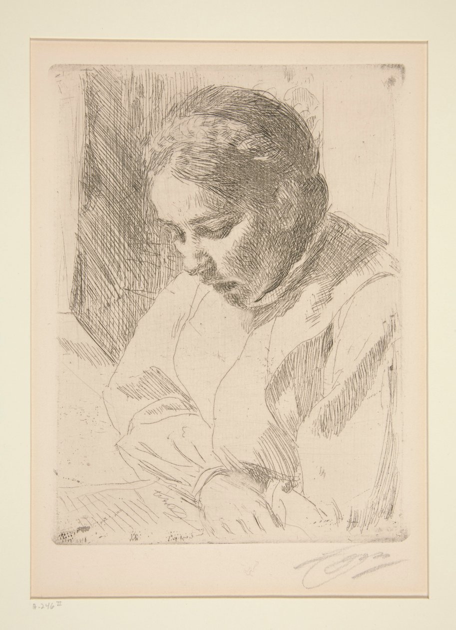 en oración de Anders Leonard Zorn