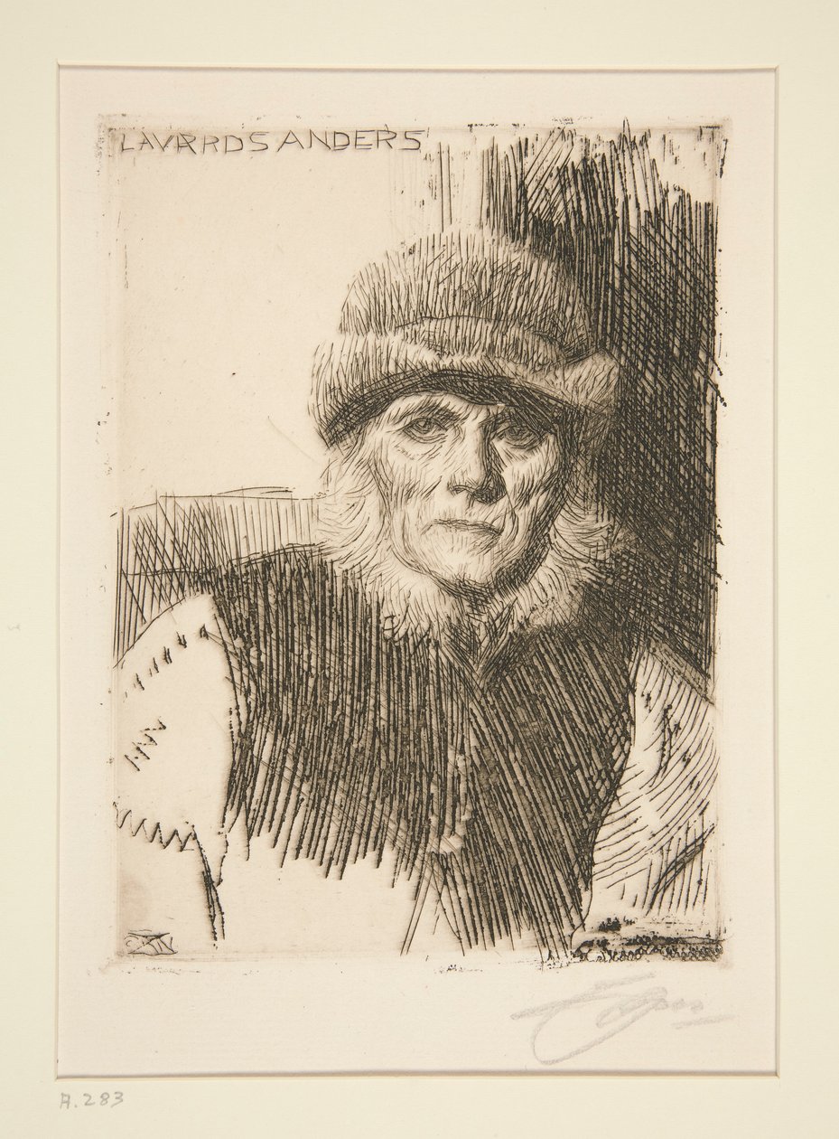 Campesino dalecarliano de Anders Leonard Zorn