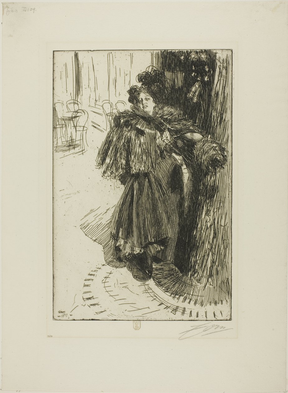 Efecto de Noche III de Anders Leonard Zorn