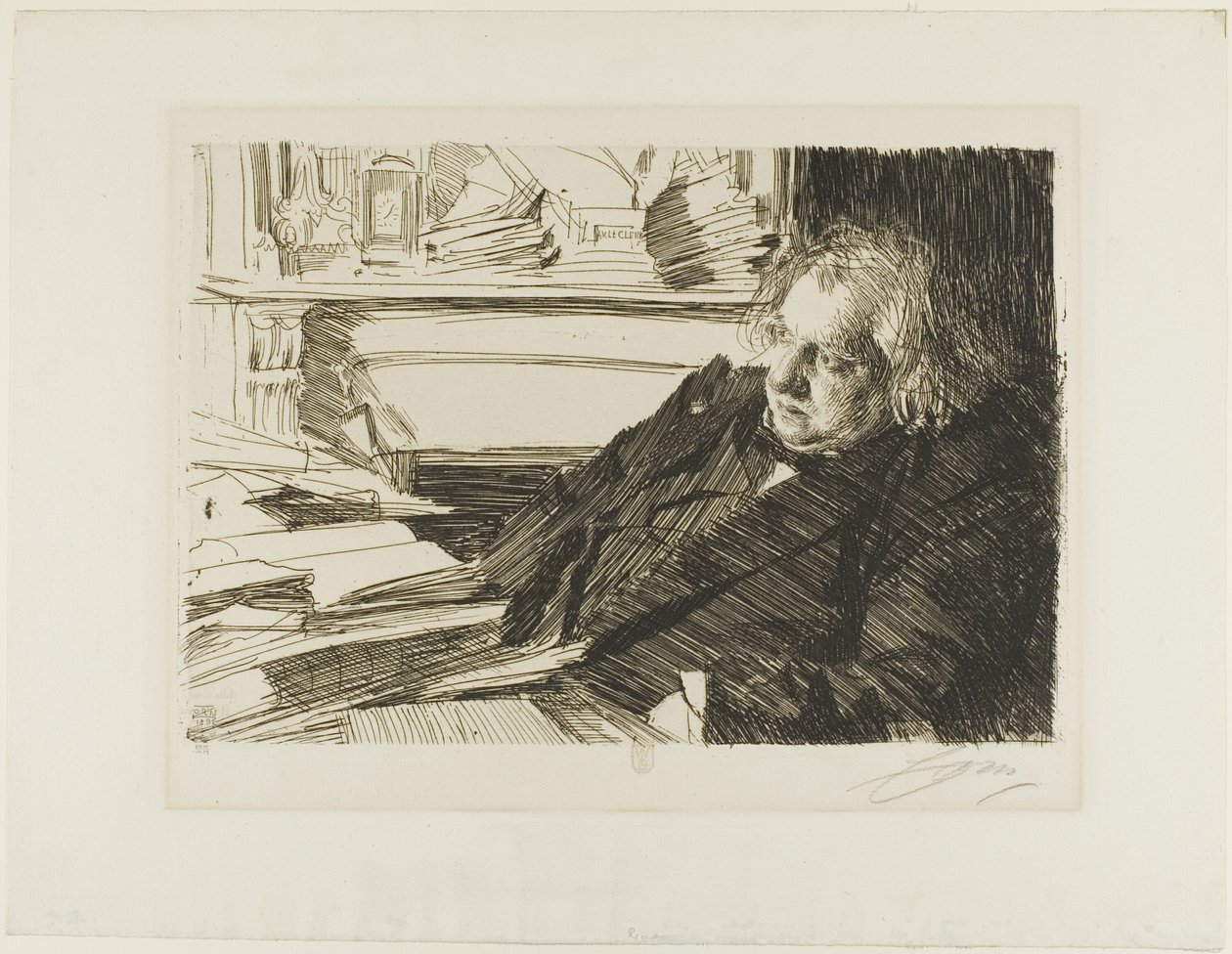 Ernest Renan de Anders Leonard Zorn