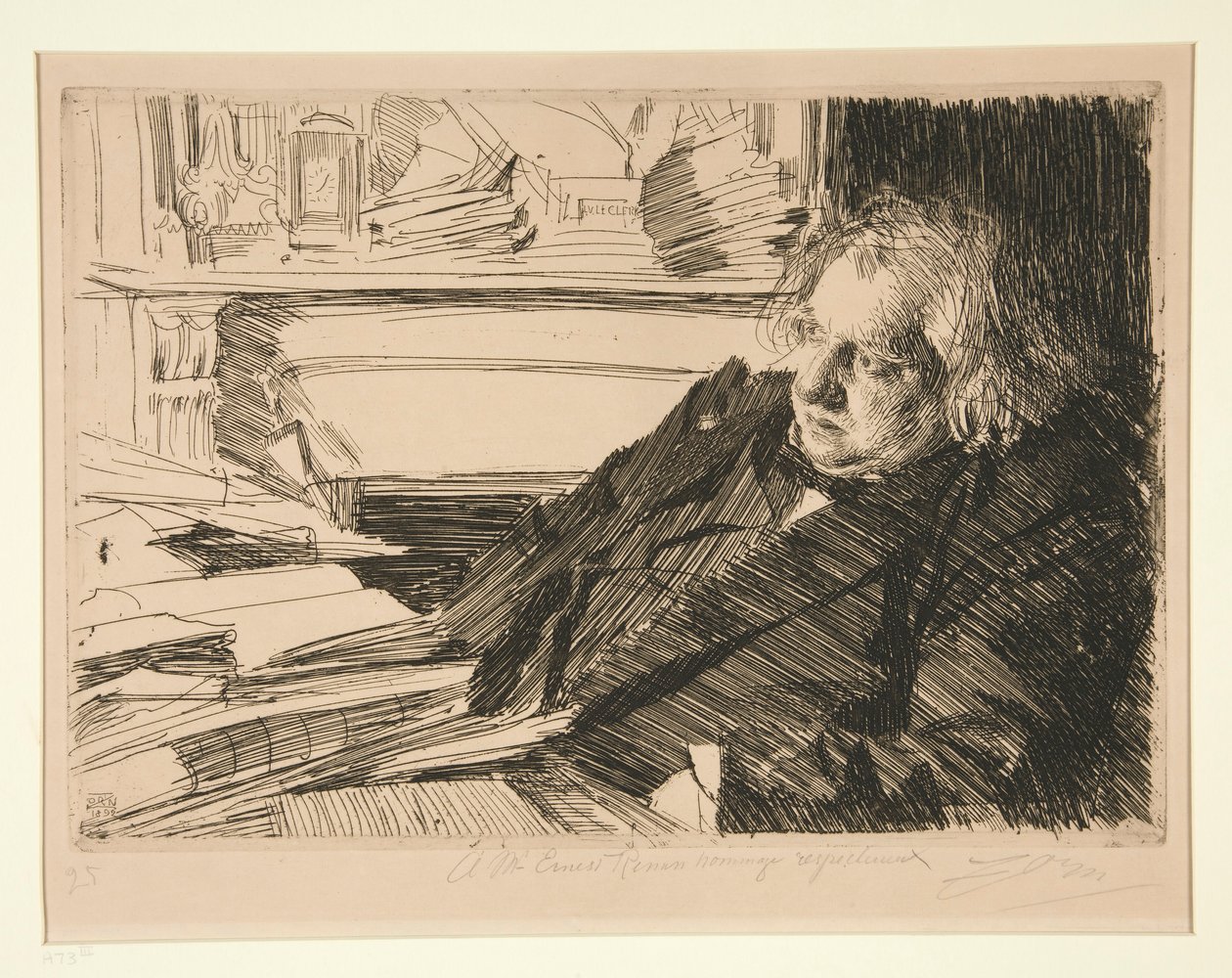 ernesto renán de Anders Leonard Zorn