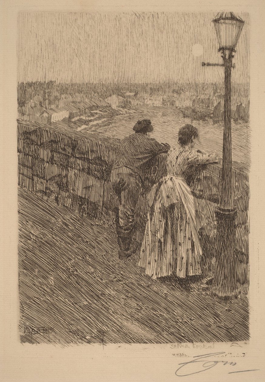 Pescador en Saint Ives de Anders Zorn