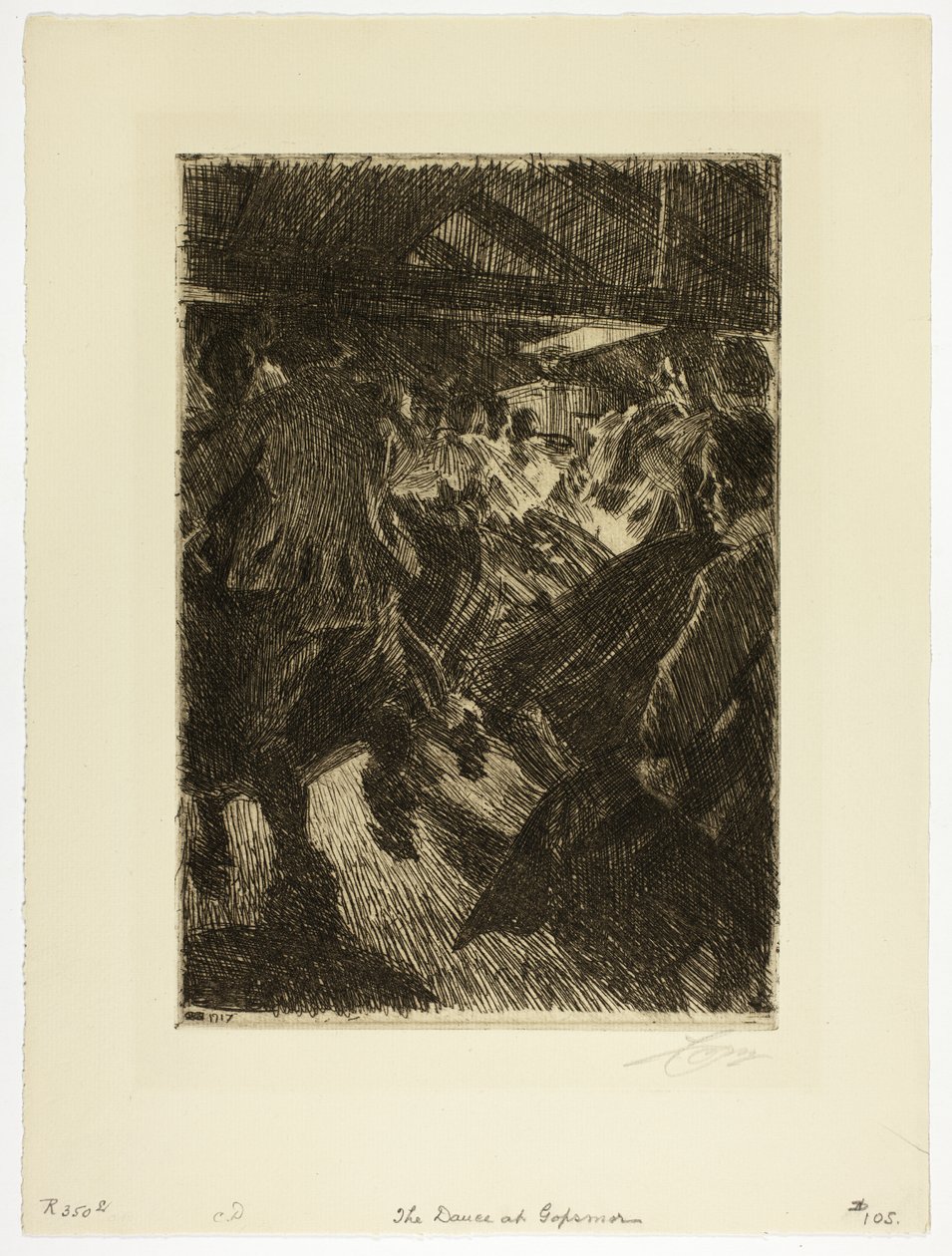 Cabaña Gopsmor de Anders Leonard Zorn