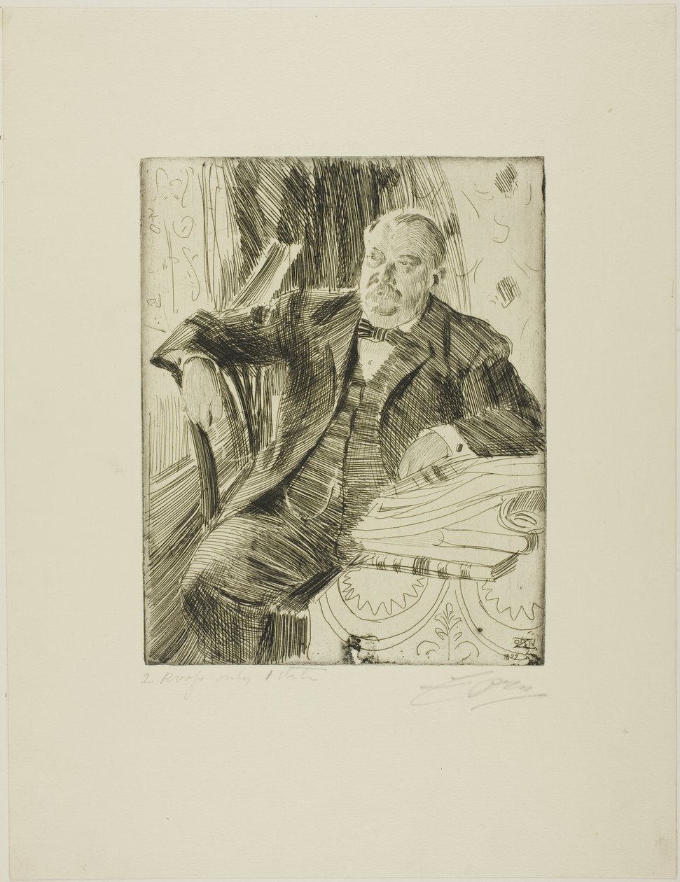 Grover Cleveland I de Anders Leonard Zorn