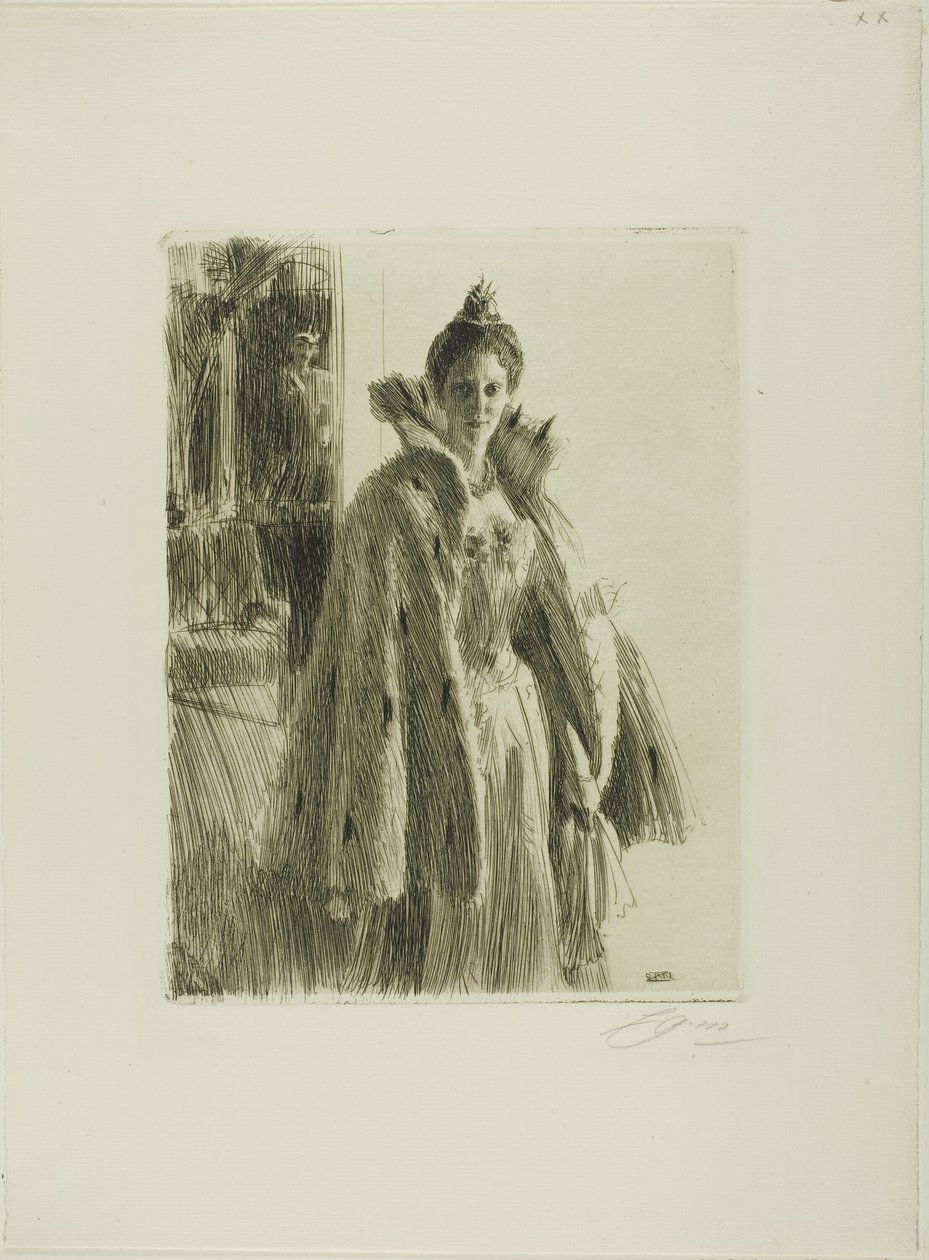 S.A.R. la Princesa Ingeborg de Suecia II de Anders Leonard Zorn