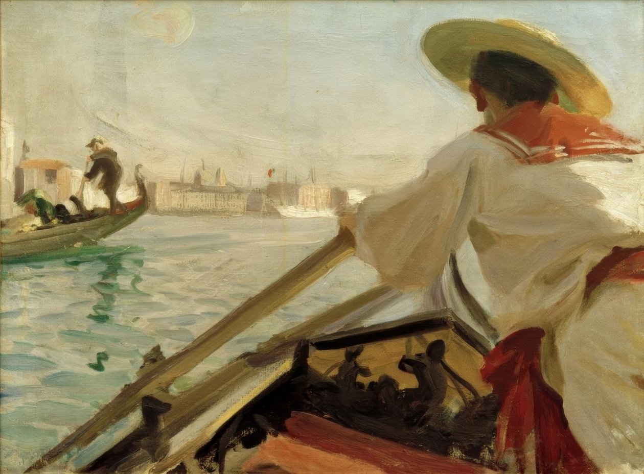 En mi góndola de Anders Leonard Zorn