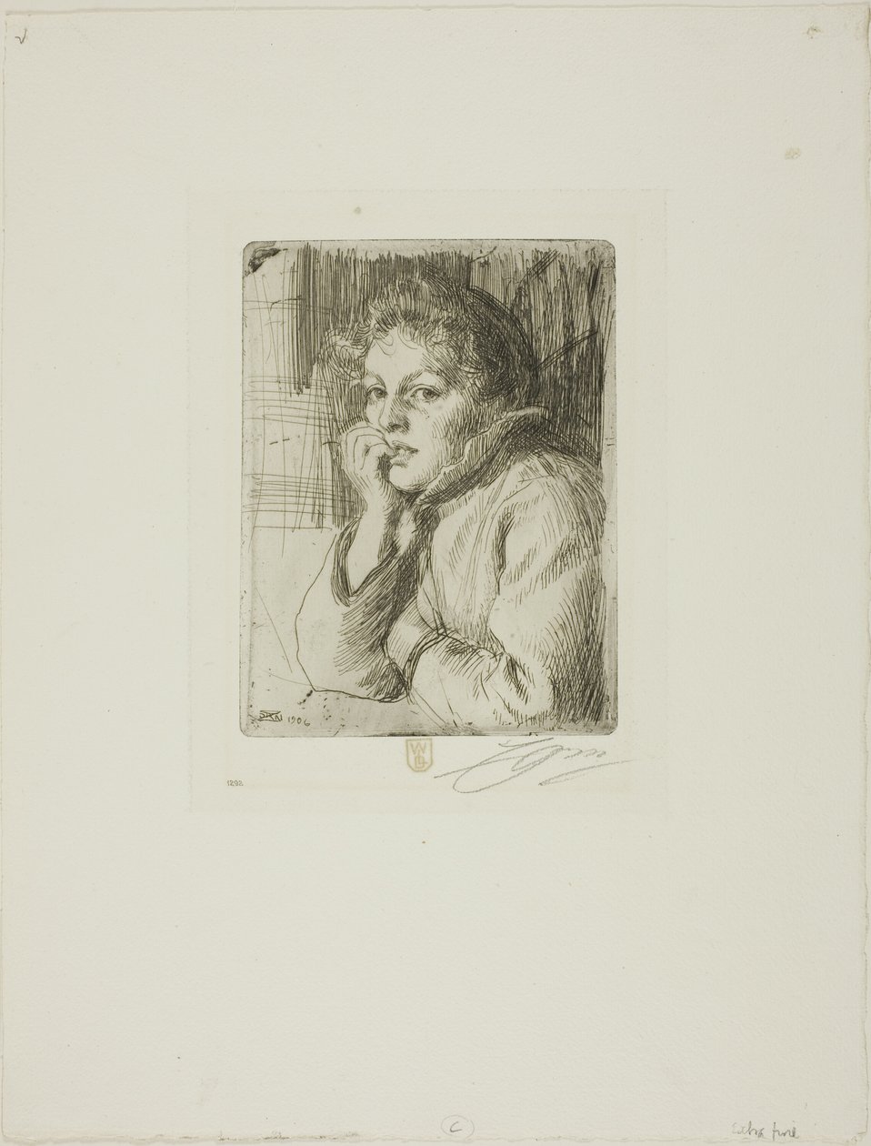 Kesti, un campesino de Mora de Anders Leonard Zorn