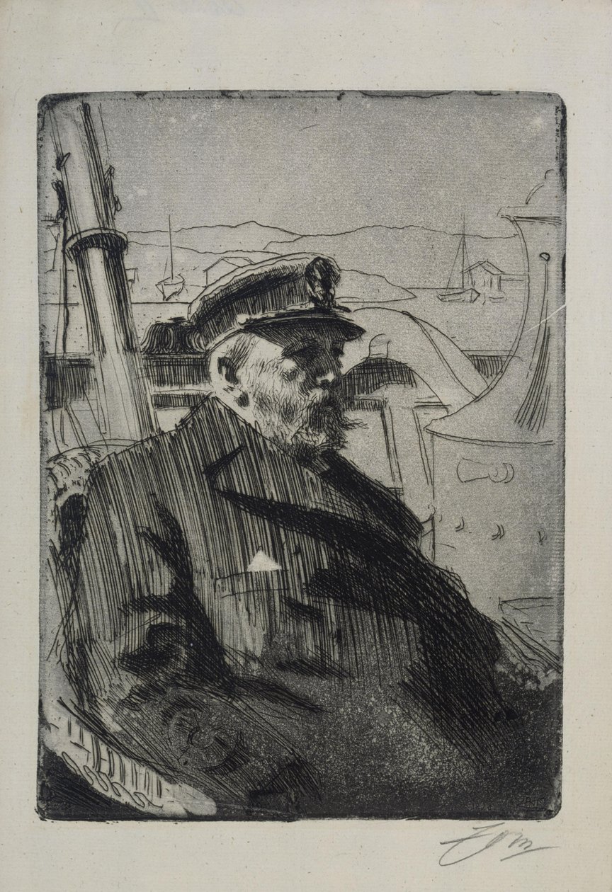 El rey Óscar II de Suecia de Anders Zorn