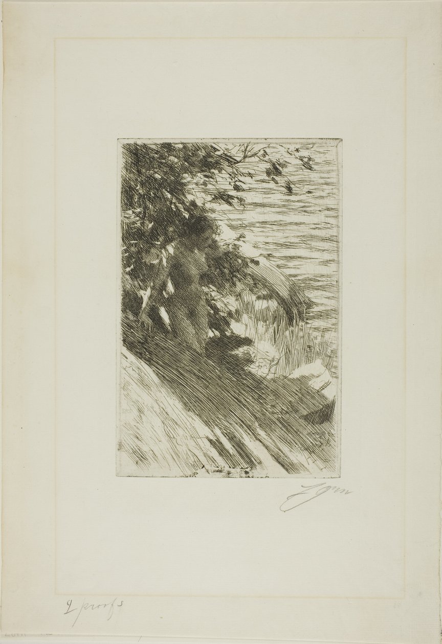 "La Gran Bañista" de Anders Leonard Zorn