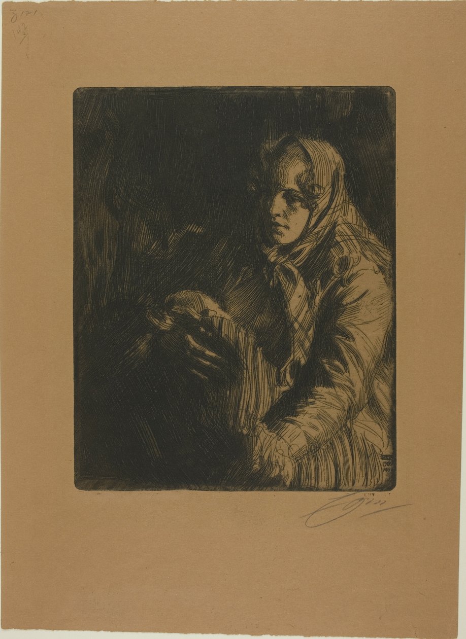 Madonna (Una madre) de Anders Leonard Zorn