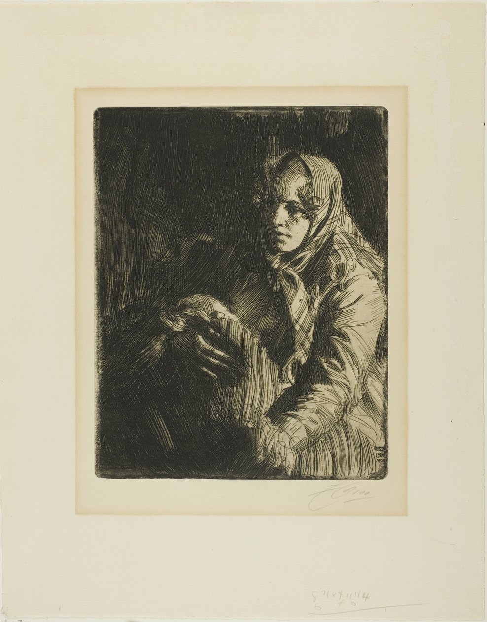 Madonna (Una madre) de Anders Leonard Zorn