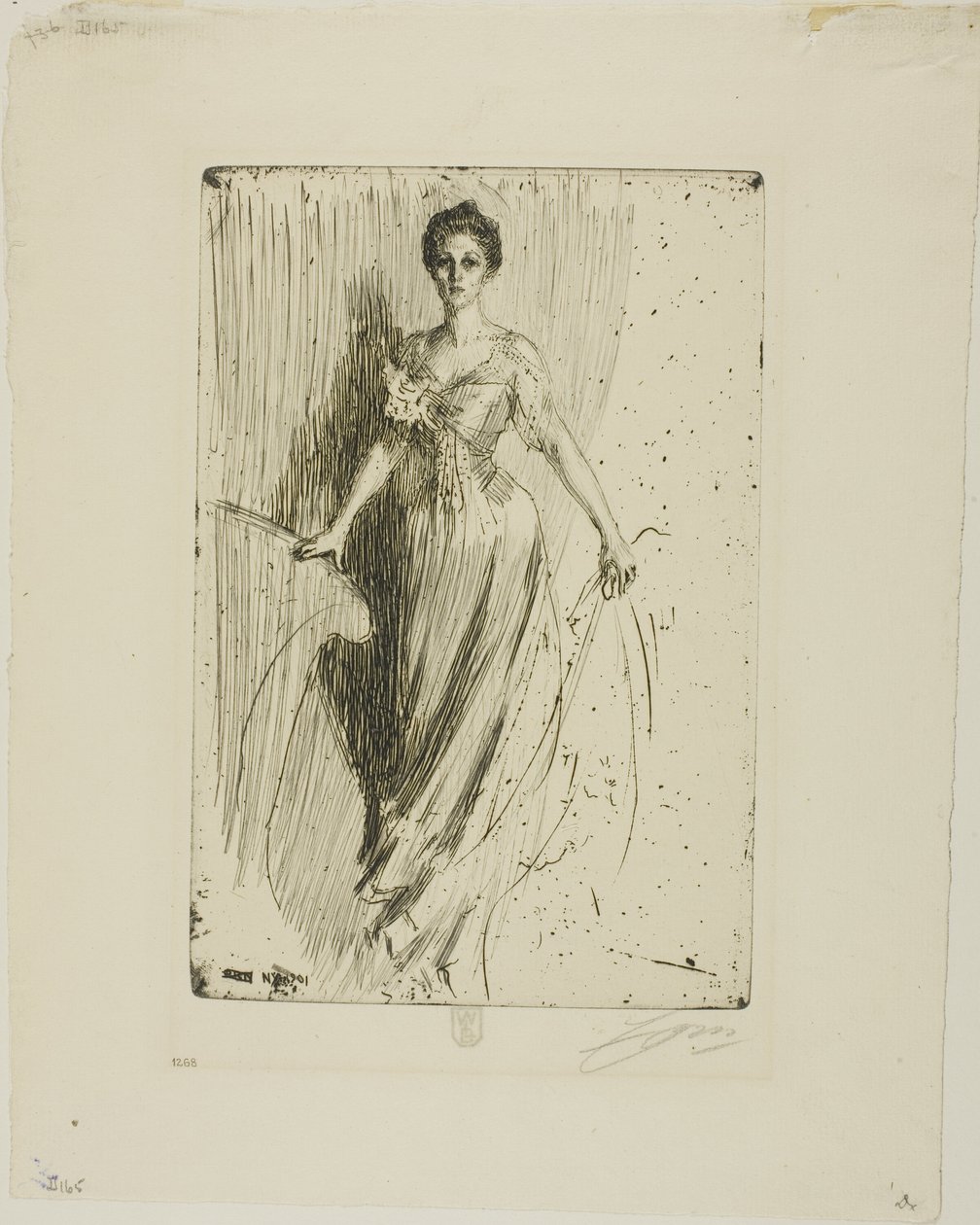 Señorita Lurman de Anders Leonard Zorn