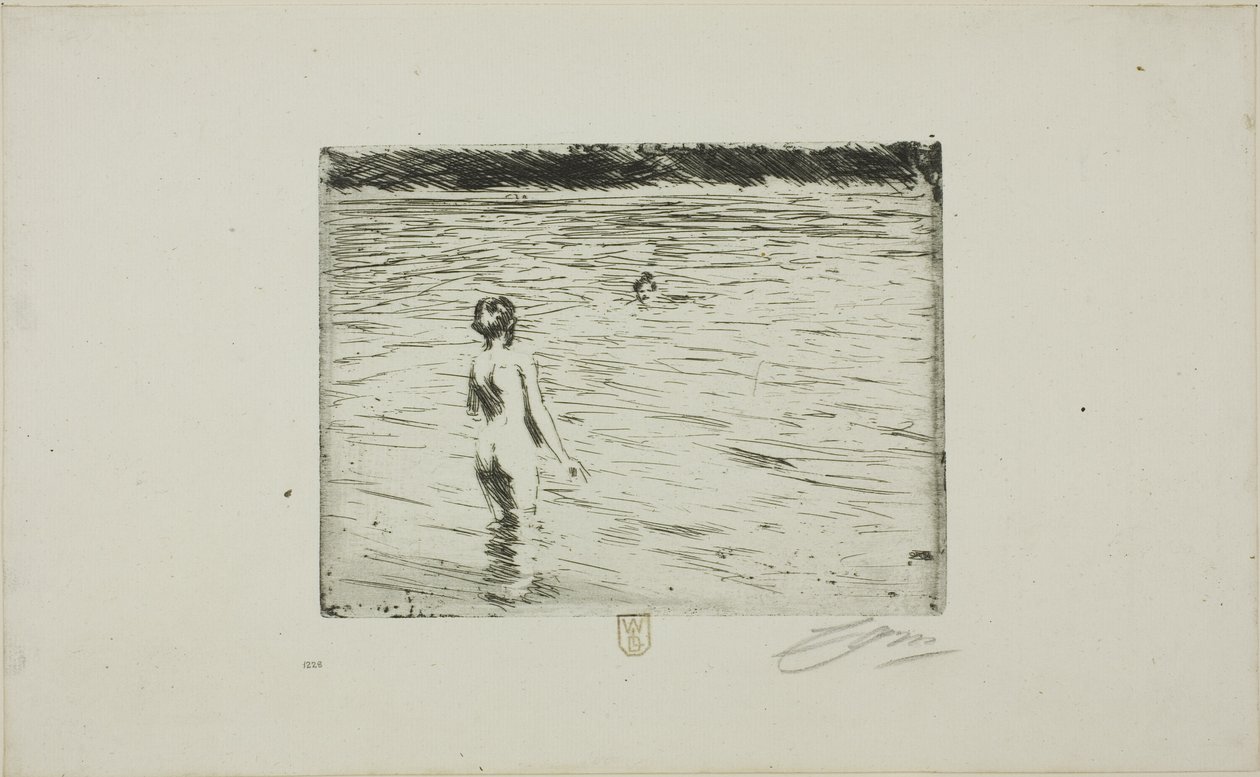 Madre bañando de Anders Leonard Zorn