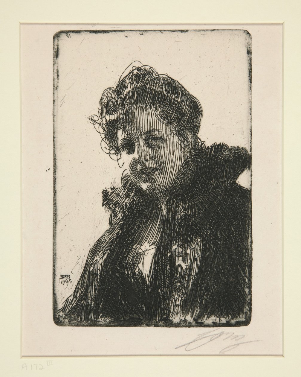 Sra. Granberg de Anders Zorn