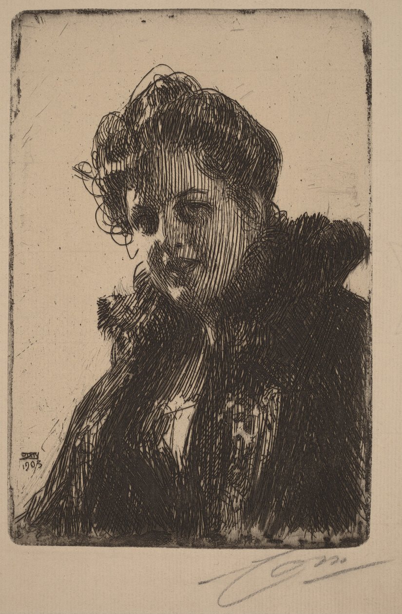 Señora Granberg de Anders Zorn