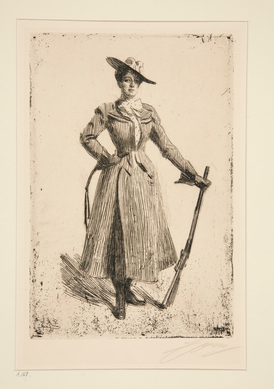 Sra. Thompson Seton de Anders Leonard Zorn