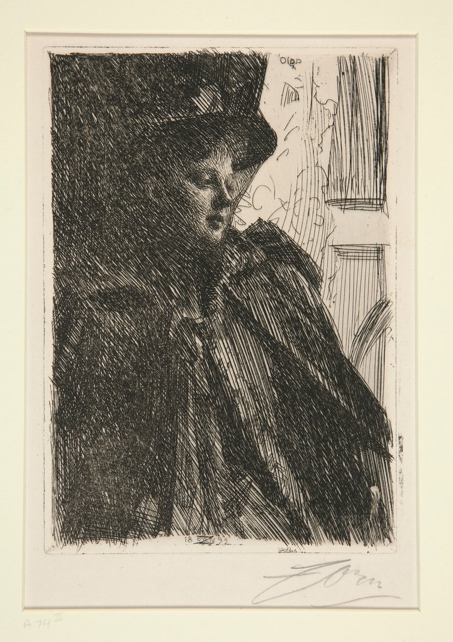olga bratt de Anders Leonard Zorn
