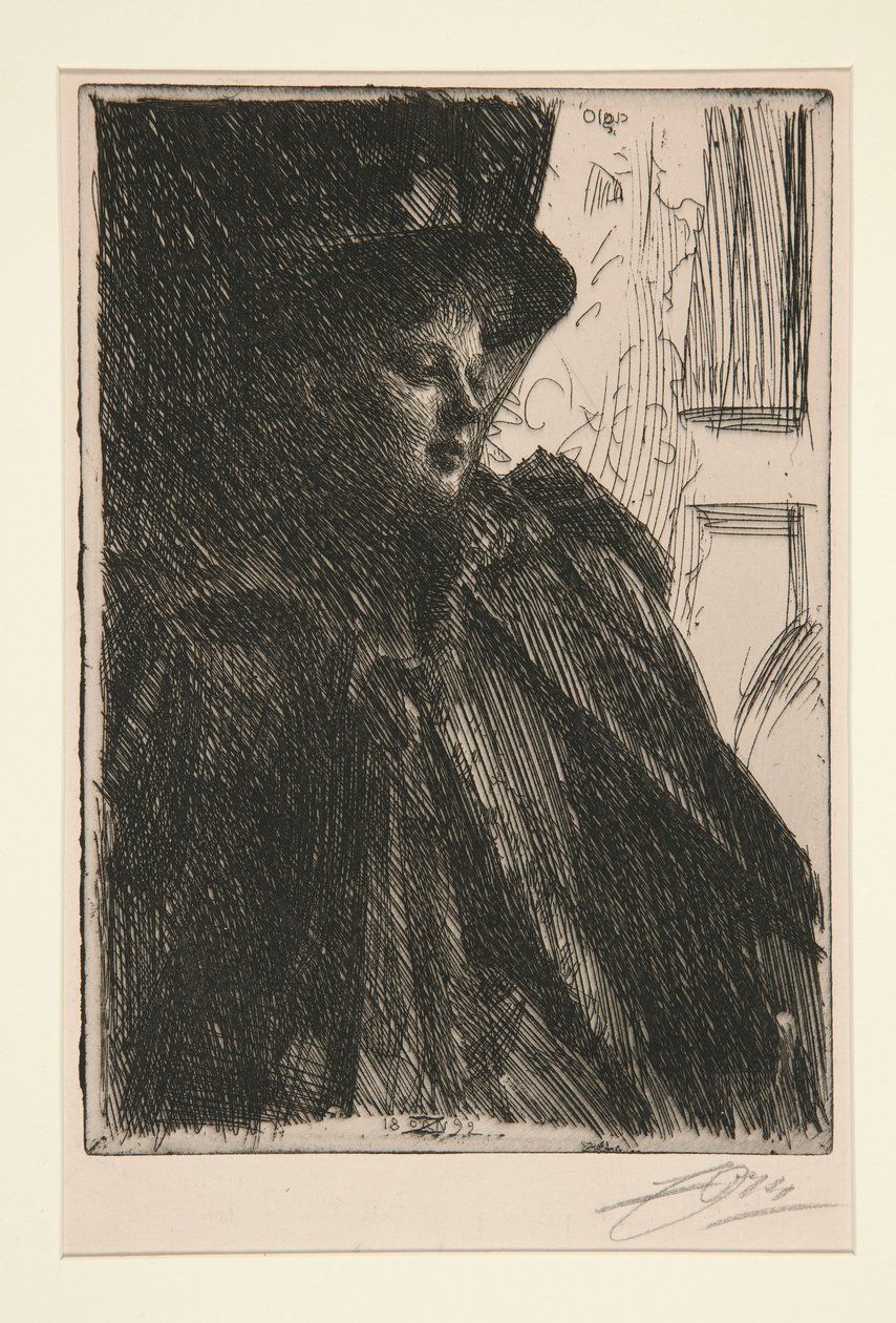 olga bratt de Anders Leonard Zorn