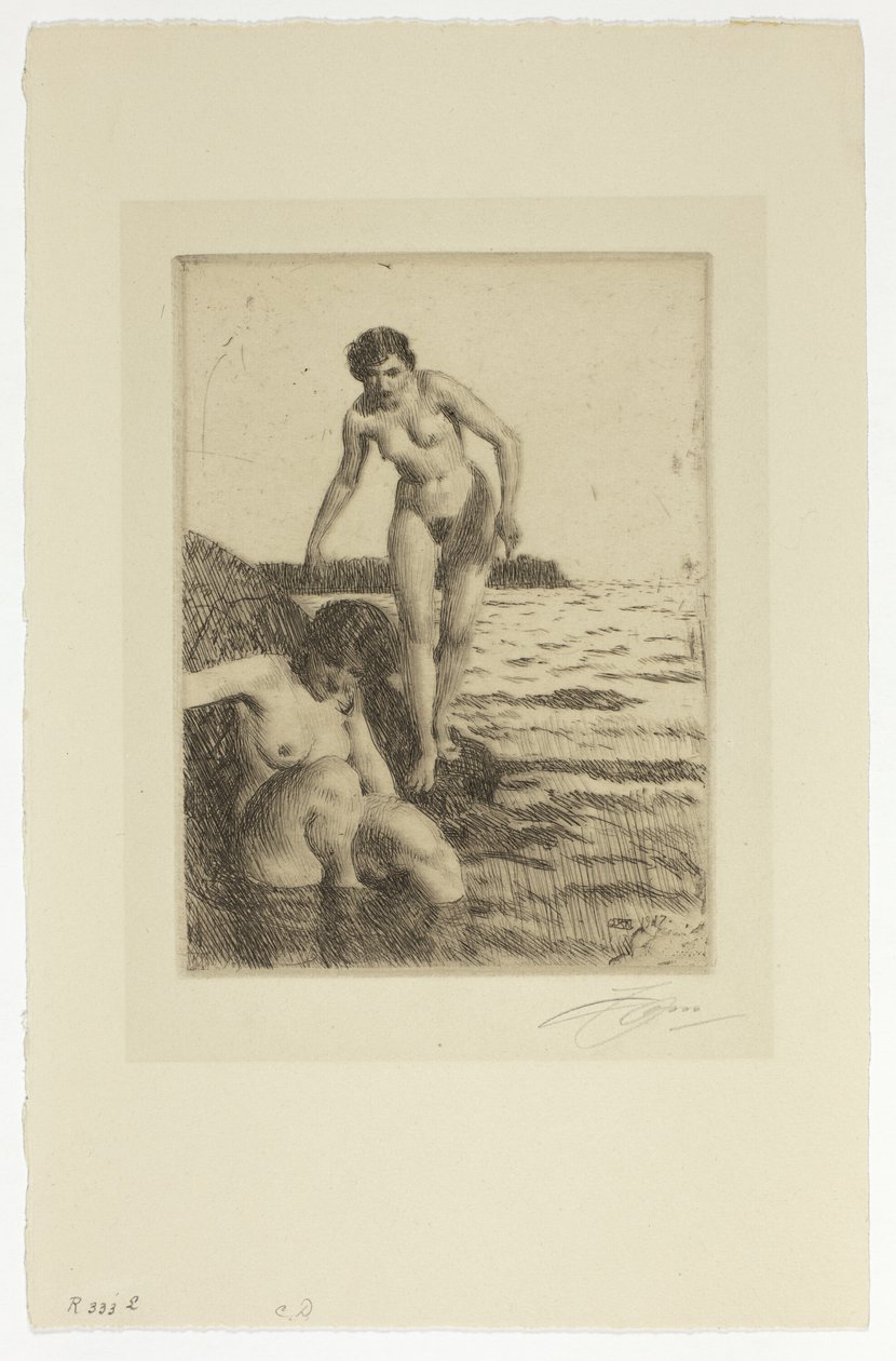 En la Isla de Hemsö de Anders Leonard Zorn