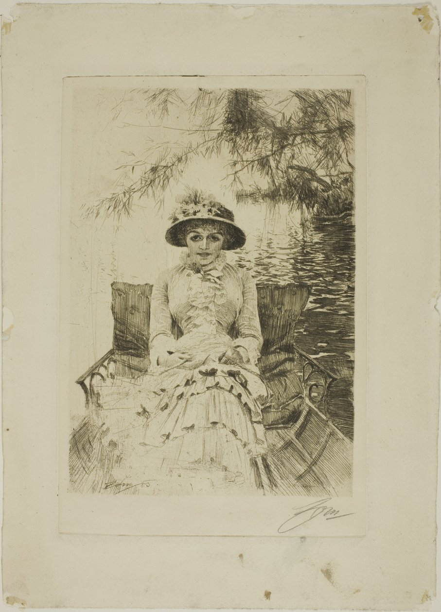 En el Támesis de Anders Leonard Zorn