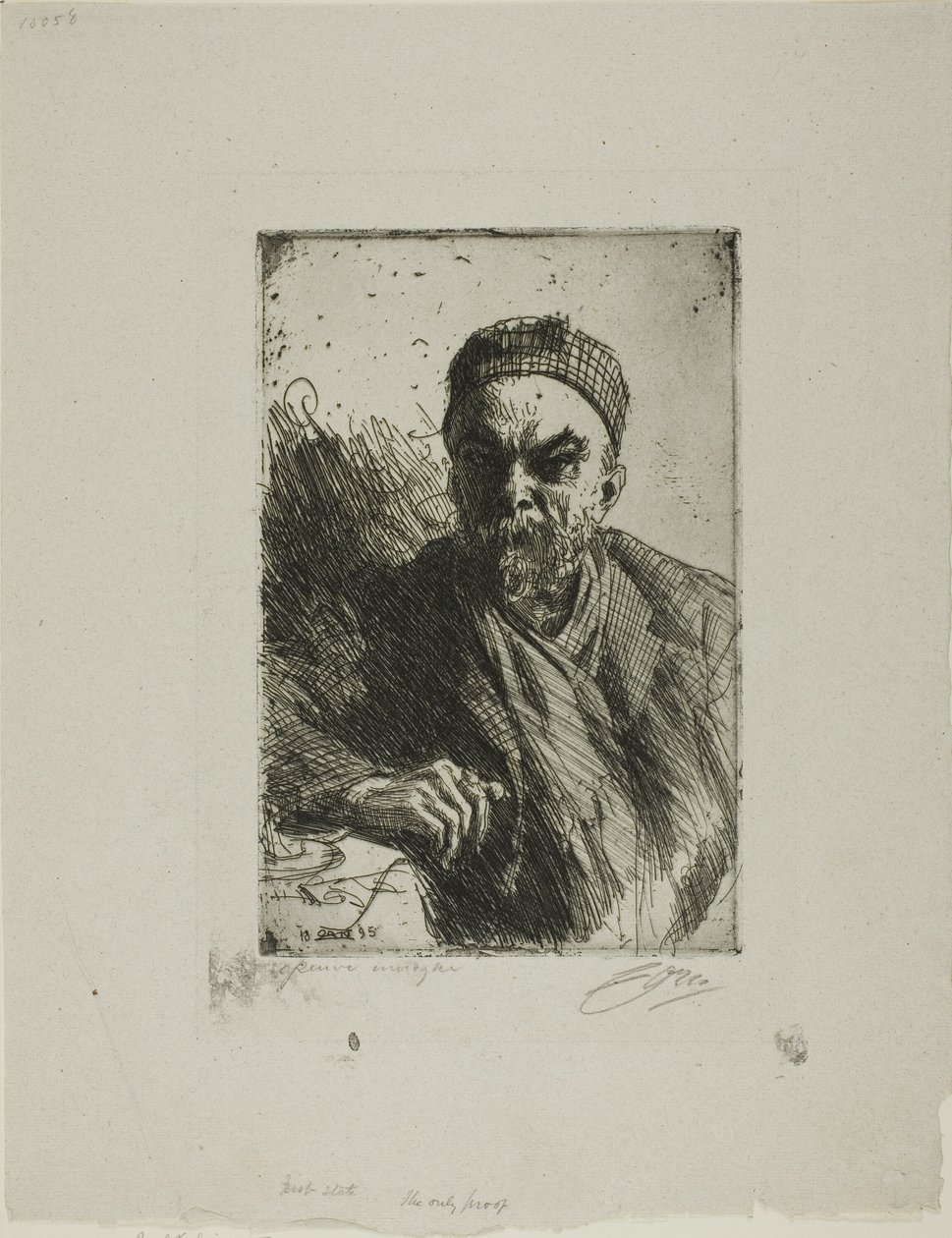 Paul Verlaine II de Anders Leonard Zorn