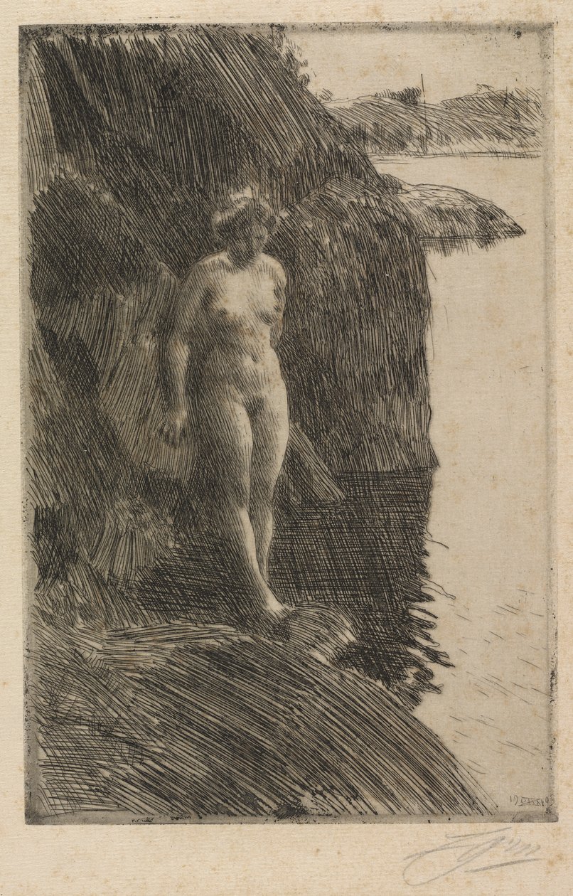 Precipicio de Anders Zorn