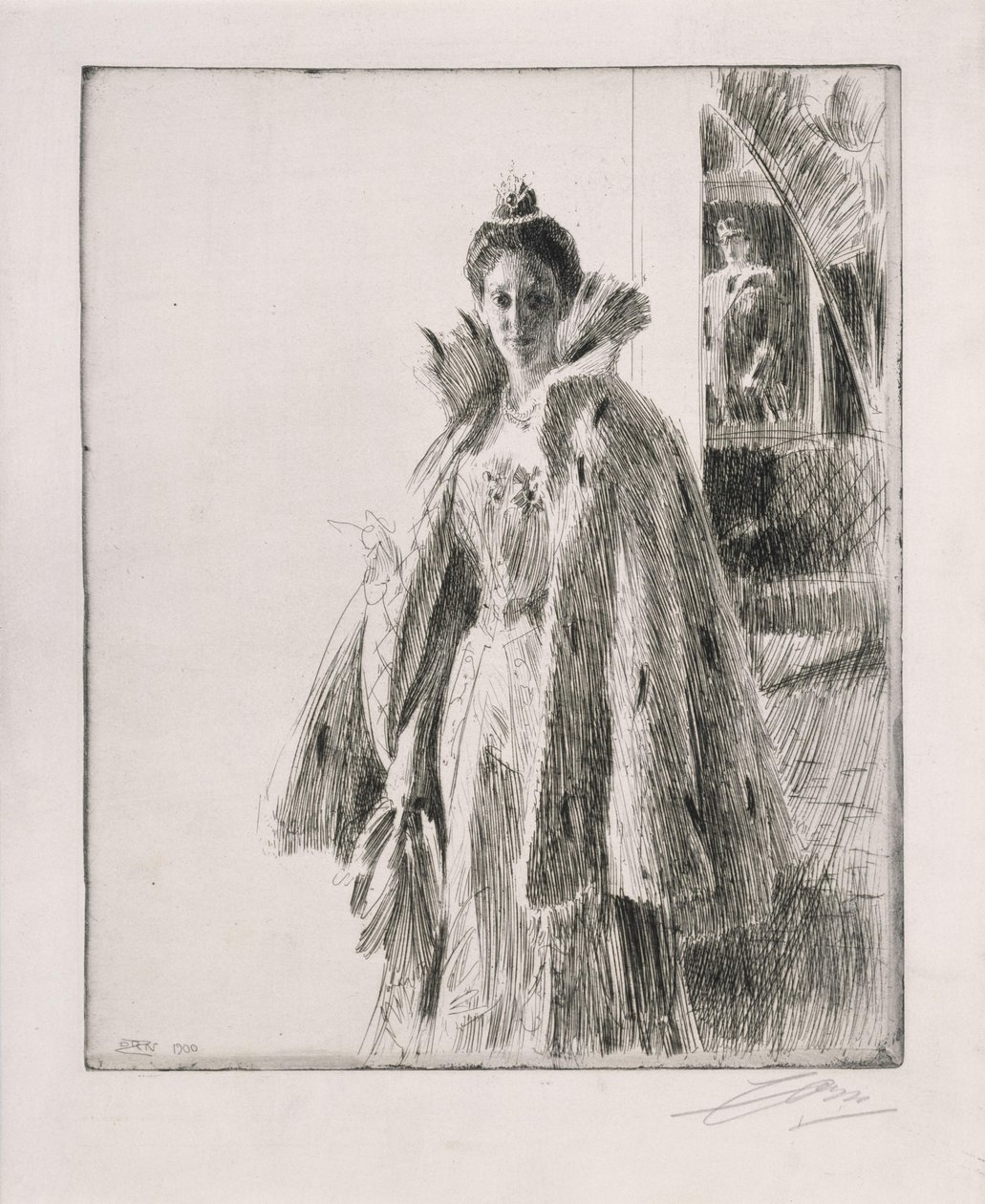 Princesa Ingeborg de Suecia I de Anders Zorn